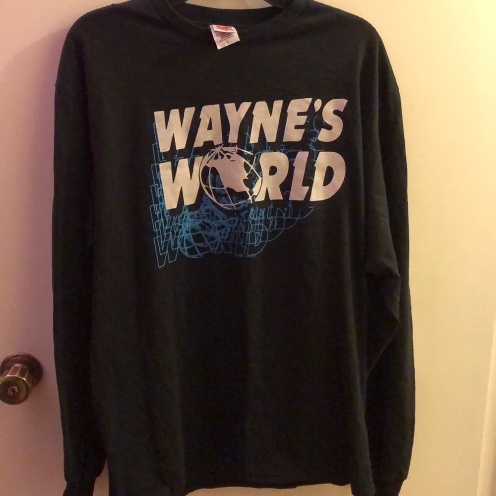 Long sleeve Wayne’s world t shirt
